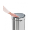 dotykovy odpadkovy kos touch bin new brabantia mandlovy 30 l 12