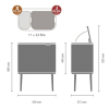 dotykovy odpadkovy kos bo touch bin brabantia bily 11 23 l 16