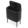 dotykovy odpadkovy kos bo touch bin brabantia matny cerny 36 l 6