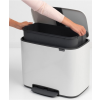 pedalovy odpadkovy kos bo brabantia bily 36 l 11