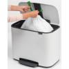 pedalovy odpadkovy kos bo brabantia bily 36 l 13