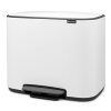 pedalovy odpadkovy kos bo brabantia bily 36 l 2
