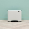 pedalovy odpadkovy kos bo brabantia bily 36 l 8