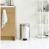 pedalovy odpadkovy kos newlcon brabantia leskly ocelovy 20 l 4
