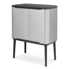 dotykovy odpadkovy kos bo touch bin brabantia matny ocelovy 3 x 11 l 4