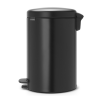 pedalovy odpadkovy kos newlcon brabantia matny cerny 20 l 2