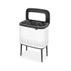 Koš na prádlo BO 60 l, bílá, Brabantia