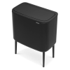 dotykovy odpadkovy kos bo touch bin brabantia matny cerny 11 23 l 2