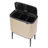 dotykovy odpadkovy kos bo touch bin brabantia champagne 3 x 11 l 2