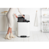 pedalovy odpadkovy kos bo brabantia bily 2 x 30 l 12