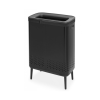 Koš na prádlo BO 2 x 45 l, černá, Brabantia