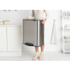 pedalovy odpadkovy kos bo brabantia matny ocelovy 2 x 30 l 11