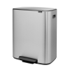 179345 1 pedalovy odpadkovy kos bo brabantia matny ocelovy 2 x 30 l 2