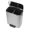 179345 2 pedalovy odpadkovy kos bo brabantia matny ocelovy 2 x 30 l 3