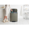 pedalovy odpadkovy kos bo brabantia platinovy 2 x 30 l 9