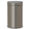 dotykovy odpadkovy kos touch bin new brabantia platinovy 40 l 1