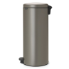 pedalovy odpadkovy kos newlcon brabantia platinovy 30 l 2