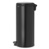 pedalovy odpadkovy kos newlcon brabantia matny cerny 30 l 2