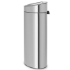 dotykovy odpadkovy kos touch bin new brabantia matne ocelovy 40 l 2