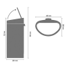dotykovy odpadkovy kos touch bin new brabantia matne ocelovy 40 l 9