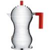 kavovar pulcina alessi 150 ml cervena rukojet