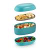 svacinovy box food a porter 2 komory modry 4