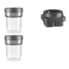 Osobní nádoba 200 ml, sada 2 ks, s víčky a noži k mixéru K400, KitchenAid