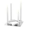 Set svícnů SQUARE CANDLE Höfats stříbrný 4 ks 1