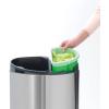 Dotykový odpadkový koš TOUCH BIN NEW Brabantia 23+10 l matný ocelový 5