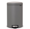 Pedálový odpadkový koš NEWICON Brabantia 20 l minerální šedý 1