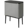 Dotykový odpadkový koš BO TOUCH BIN Brabantia 11 + 23 l minerální šedý 5