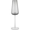 Sklenice na šampaňské BELO 200 ml, sada 2 ks, šedá, Blomus