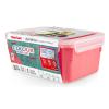 Dóza na potraviny MASTER SEAL COLOUR EDITION N1030910 , sada 4 ks, korálově červená, plast, Tefal