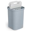 Odpadkový koš GORECYCLE 30109 14 l, na tříděný odpad, šedá, Joseph Joseph