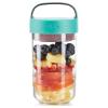 Svačinový box JAR TO GO 600 ml, tyrkysová, Lékué