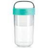 Svačinový box JAR TO GO 600 ml, tyrkysová, Lékué