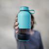 Láhev na vodu BOTTLE TO GO 600 ml, tyrkysová, Lékué