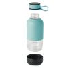 Láhev na vodu BOTTLE TO GO 600 ml, tyrkysová, Lékué