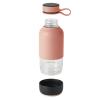 Láhev na vodu BOTTLE TO GO 600 ml, korálová, Lékué