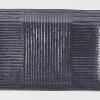 Talíř na sushi a sashimi LINES 21 x 13 cm, černá, MIJ