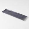 Talíř na sushi a sashimi LINES 33 x 10 cm, černá, MIJ