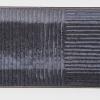 Talíř na sushi a sashimi LINES 33 x 10 cm, černá, MIJ