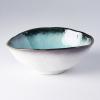 Servírovací mísa SKY BLUE 20,5 x 24 cm, 1,8 l, ovál, MIJ