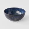 Jídelní miska RIDGED INDIGO 13 cm, 300 ml, MIJ