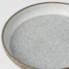 Jídelní talíř CRAZED GREY 22 cm, s vysokým okrajem, MIJ