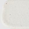 Talíř na sushi a sashimi SHELL WHITE SLAB 16 x 11 cm, MIJ