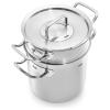 Hrnec MULTISTAR ORIGINAL-PROFI COLLECTION 20 cm, 6 l, s napařovací vložkou, nerez, Fissler