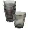 Sklenice na vodu NOUVEAU 260 ml, sada 4 ks, kouřová, Rosendahl