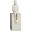 Dekorační soška THE DREAMER 21,5 cm, bílá, kamenina, Kähler