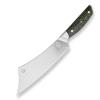 Kuchařský nůž BBQ MAX SANDVIK GREEN NORTHERN SUN 21 cm, zelená, Dellinger